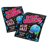 Pop Rocks Blue Razz - 24 Pack Party Candy Novelty | Carnival Source | .33 oz