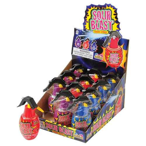 Sour Blast Candy Spray, 12 per Box