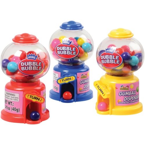 Mini distributeurs de boules de gomme Dylan's Candy Bar