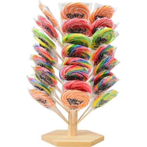 Albert's Albert's Swirl Pops 48ct (Wooden Stand) — product image