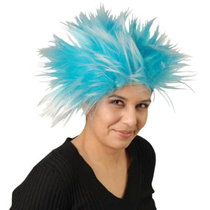 Blue Punk  Costume Wig