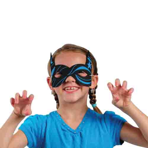 Foam Superhero Costume Masks (1 dozen)