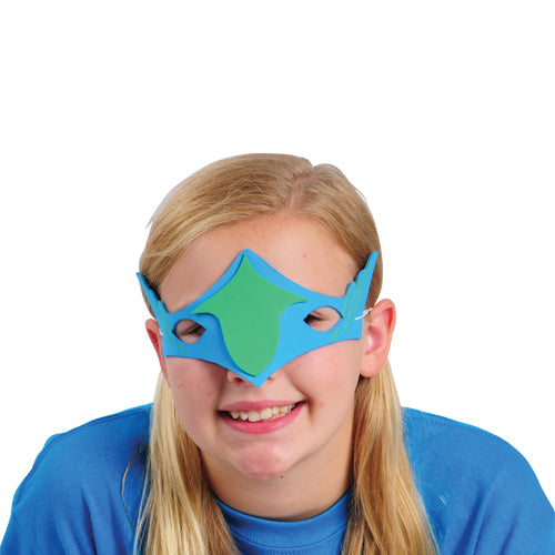 Foam Superhero Costume Masks (1 dozen)