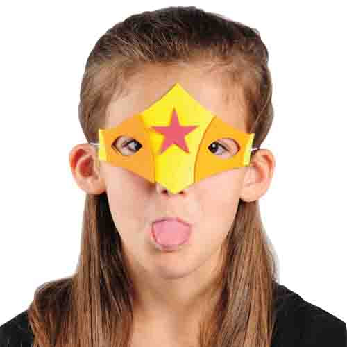 Foam Superhero Costume Masks (1 dozen)