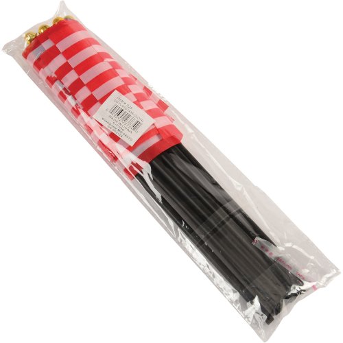 4th Of July Us Flag 4 In. X 6 In. Cloth Decoration (One Dozen)