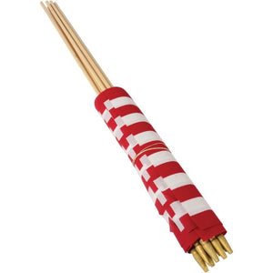 4th Of July Usa Flags 12 In. X 18 In. Cloth Decoration (One Dozen)