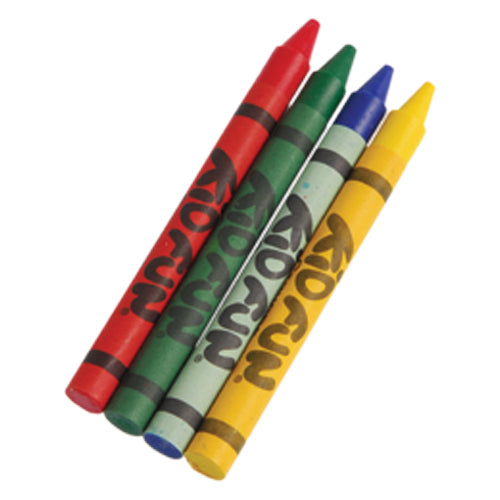 Crayons 4-Box Kids Stationery (One Dozen)