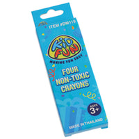 Crayons 4-Box Kids Stationery (One Dozen)