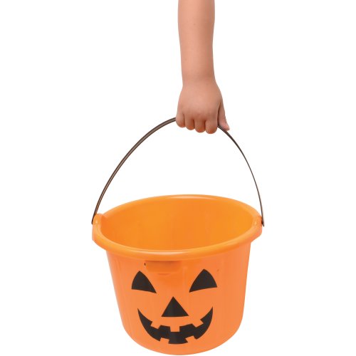 Halloween Light Up Pumpkin Pail Decoration