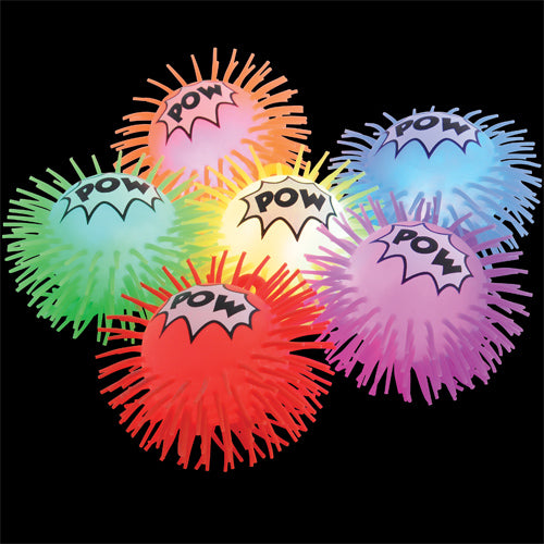 Flashing Superhero Novelty Puffers (1 dozen)