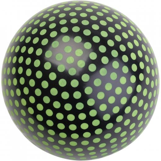 Neon Polka Dot Pvc Balls/5 Inch Toy (1 Dozen)