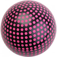 Neon Polka Dot Pvc Balls/5 Inch Toy (1 Dozen)