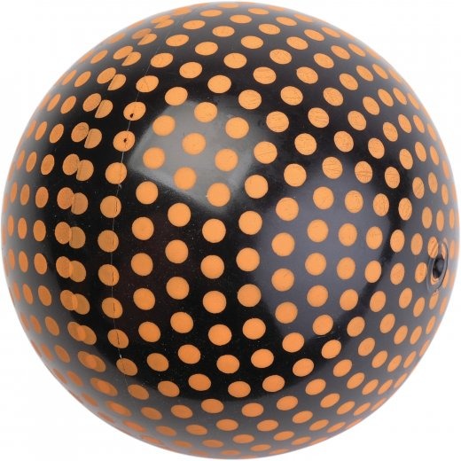 Neon Polka Dot Pvc Balls/5 Inch Toy (1 Dozen)