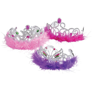 Boa Tiaras Costume Accessory (One Dozen)