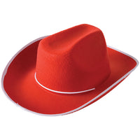 Cowboy Hat - Red Costume Accessory