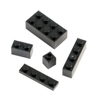 Toy Blocks Assortment Black (44 Lbs)
