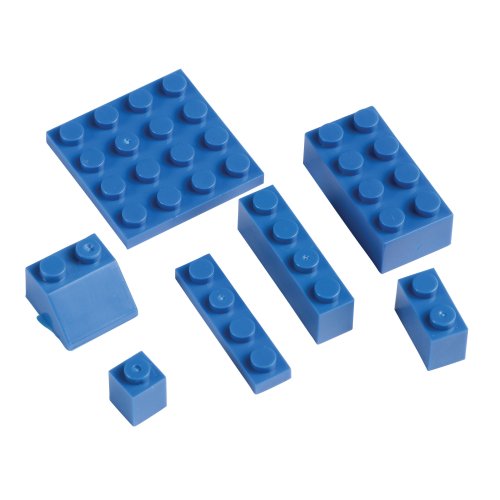 Toy Blocks Assortment Blue (44 Lbs)