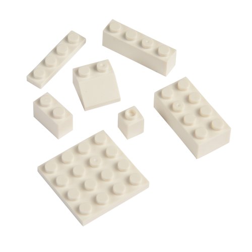 Toy Blocks Assortment White (44 Lbs)