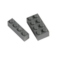 Toy Blocks Assortment Gray (44 Lbs)