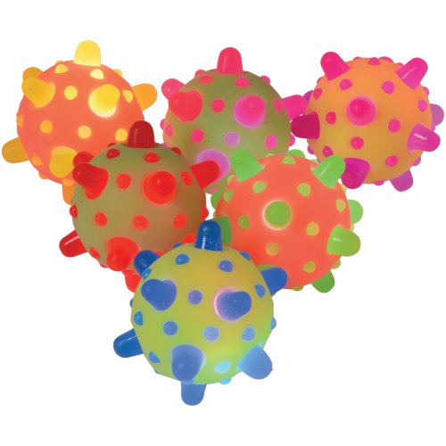 Light Up Meteor Bounce Ball Toy (1 Dozen)