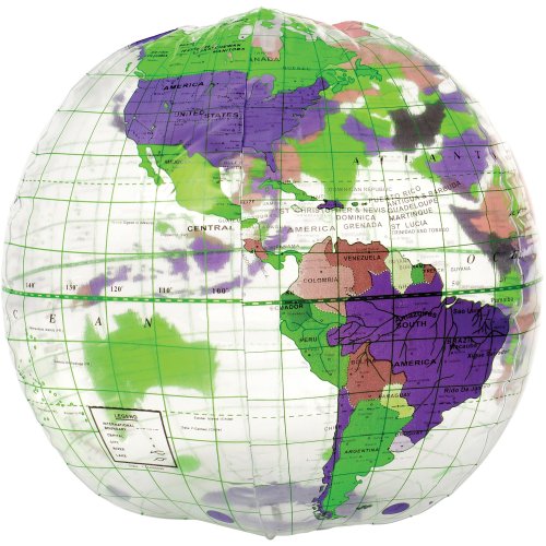 Clear Toy Globe Inflatable