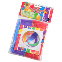 Clear Rainbow Ball Inflates Party Favor (1 dozen)