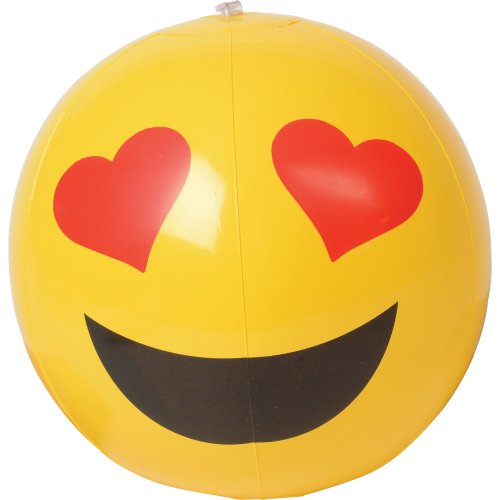 Emoticon Inflatable Balls 12 inch Toy (1 Dozen)