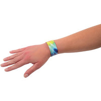 Tie Dye Slap Bracelets Party Favor (set of 6)