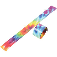 Tie Dye Slap Bracelets Party Favor (set of 6)