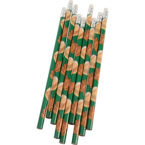 Baseball Pencils Party Favor (One Dozen)