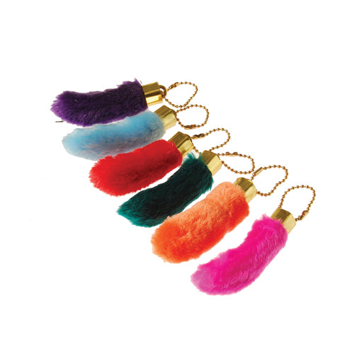 Rabbits Foot Keychain Novelty (1 Dozen)