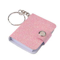 Mini Glitter Notebook Keychains Novelty (1 Dozen)