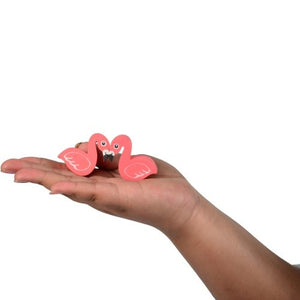 Flamingo Eraser Pencil Toppers Stationery (1 Dozen)