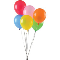 Assorted Balloons 7 Inch Party Supply (pack of 144)