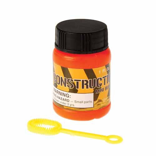 Construction Mini Bubbles Party Favor, 24 per Box
