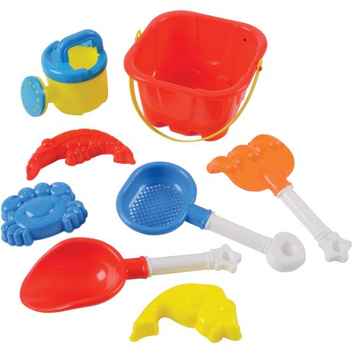 Sand Castle Bucket Set Toy - 8 Pieces