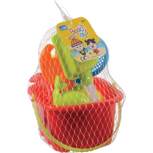 Sand Castle Bucket Set Toy - 8 Pieces