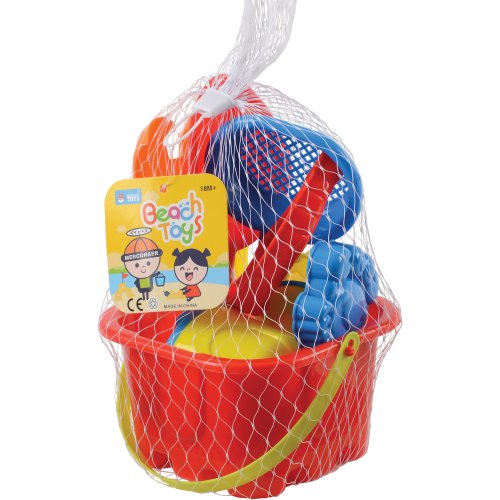 Sand Castle Bucket Set Toy - 8 Pieces