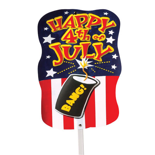 Patriotic Yard Sign Decoration