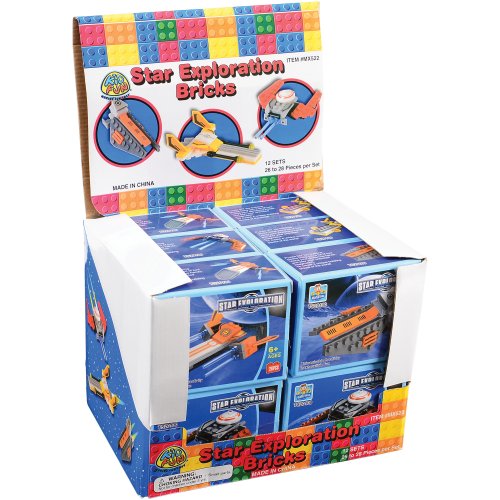 Star Exploration Toy Bricks (1 Dozen)