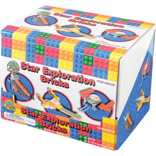 Star Exploration Toy Bricks (1 Dozen)