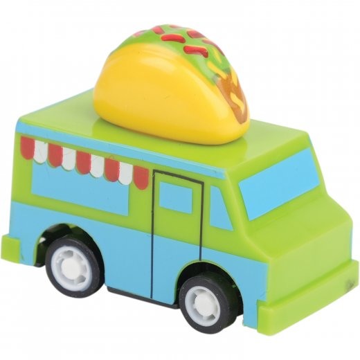Pull Back Food Trucks Toy (1 Dozen)