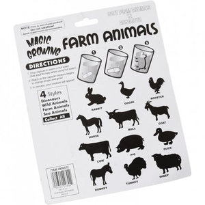Magic Grow Farm Animal Capsules Toy (1 Dozen)