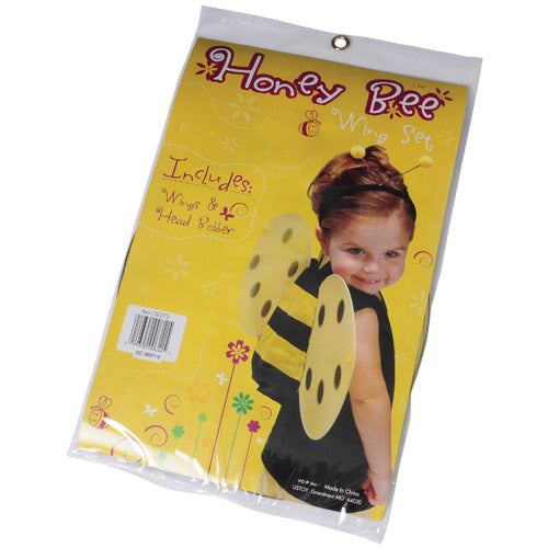 Honeybee Wing Set 2 Pieces Costume Accessory