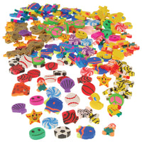 Mini Eraser Assortment Stationery - 1440 Pieces