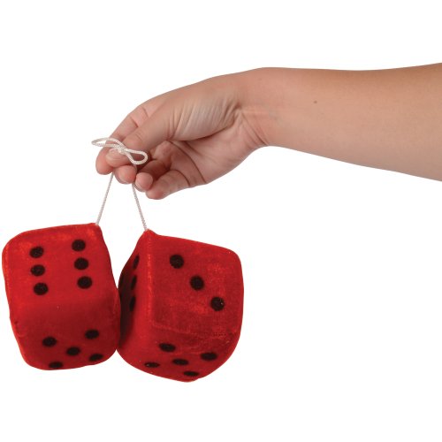 Plush Toy Dice Novelty (One Dozen)