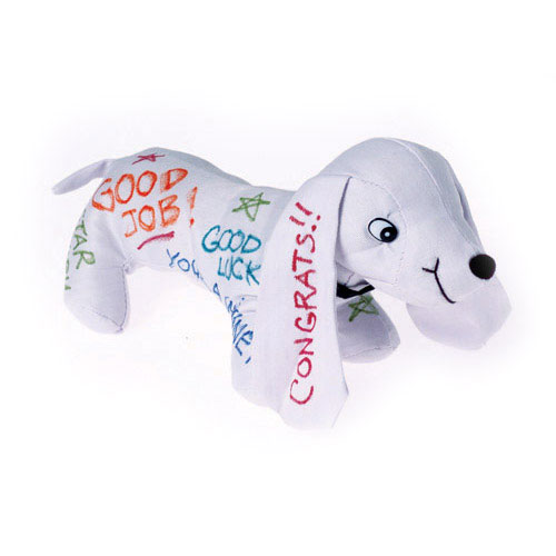 Plush Toy Autograph Dog