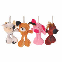 Mini Farm Animals Plush Toys (One dozen)