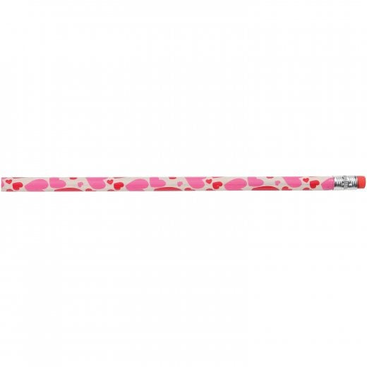 Valentine Heart Pencils Stationery (1 Dozen)