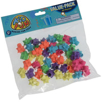 Star Eraser Pencil Tops Stationery - 48 pieces